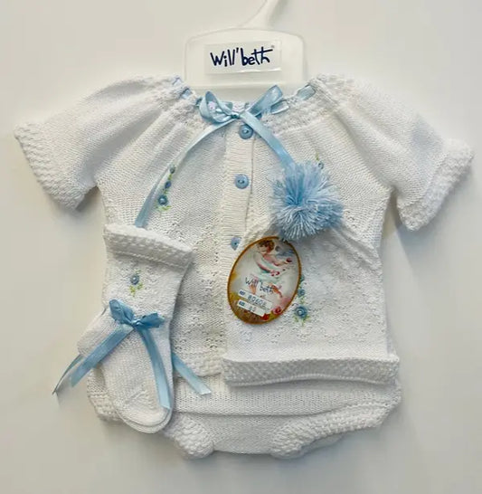 80608 4Pc Knit Take Me Home Set