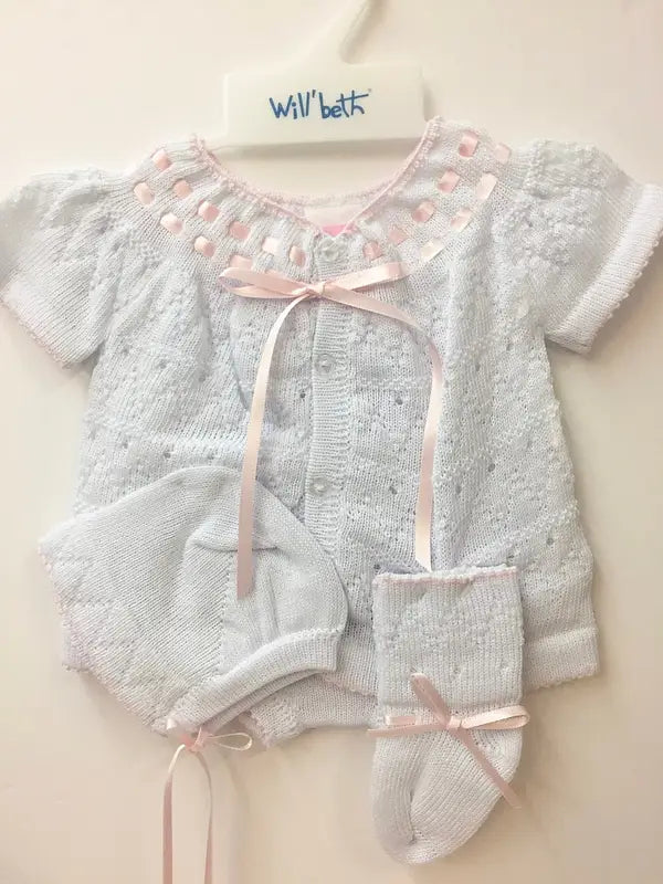 85640G Baby 4pc Knit Set