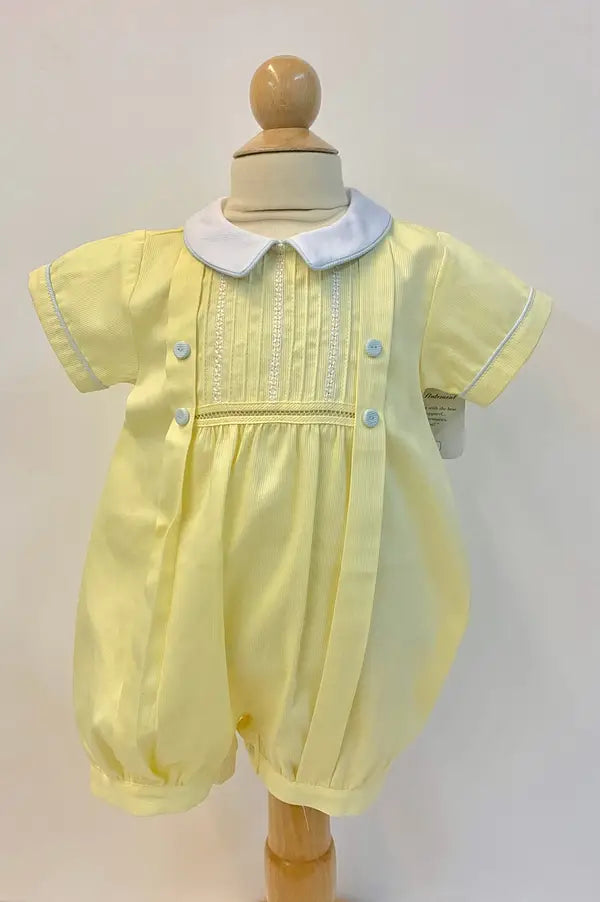 77960 Yellow Blue Romper